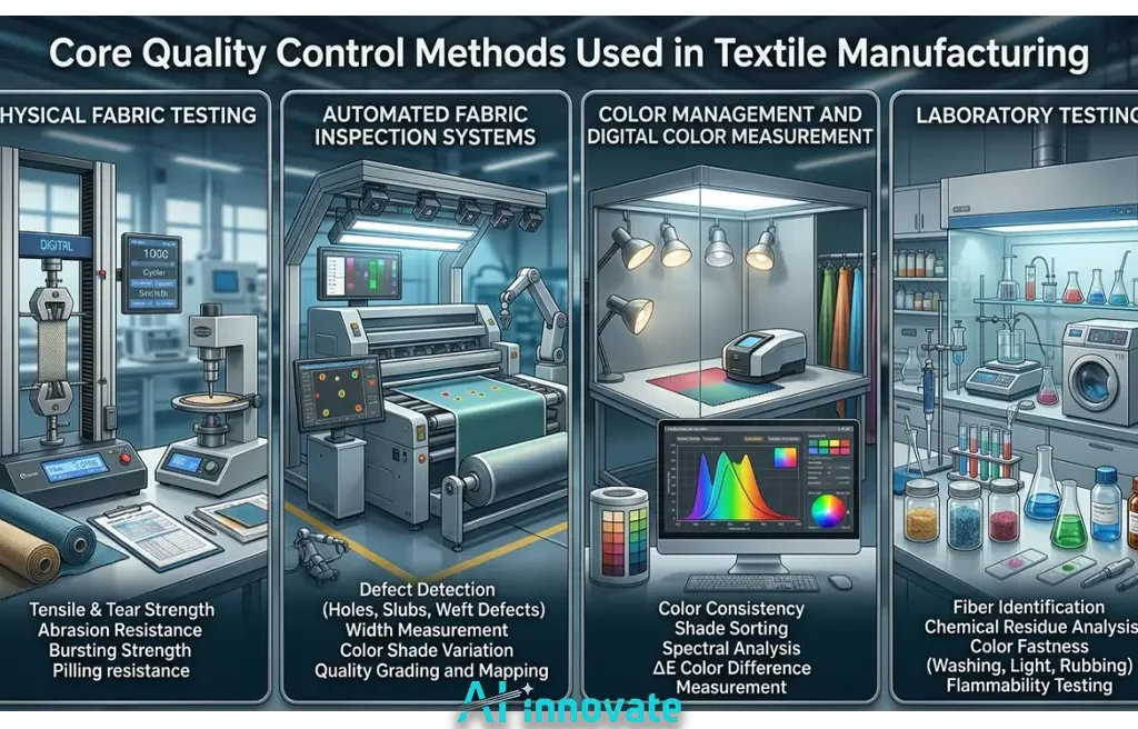 Core Quality Control Methods Used in Textile Manufacturing