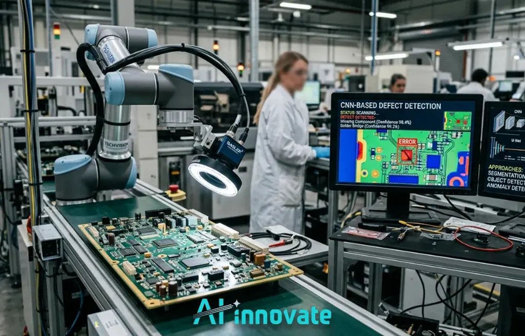 Different Deep Learning Approaches for Electronics Inspection