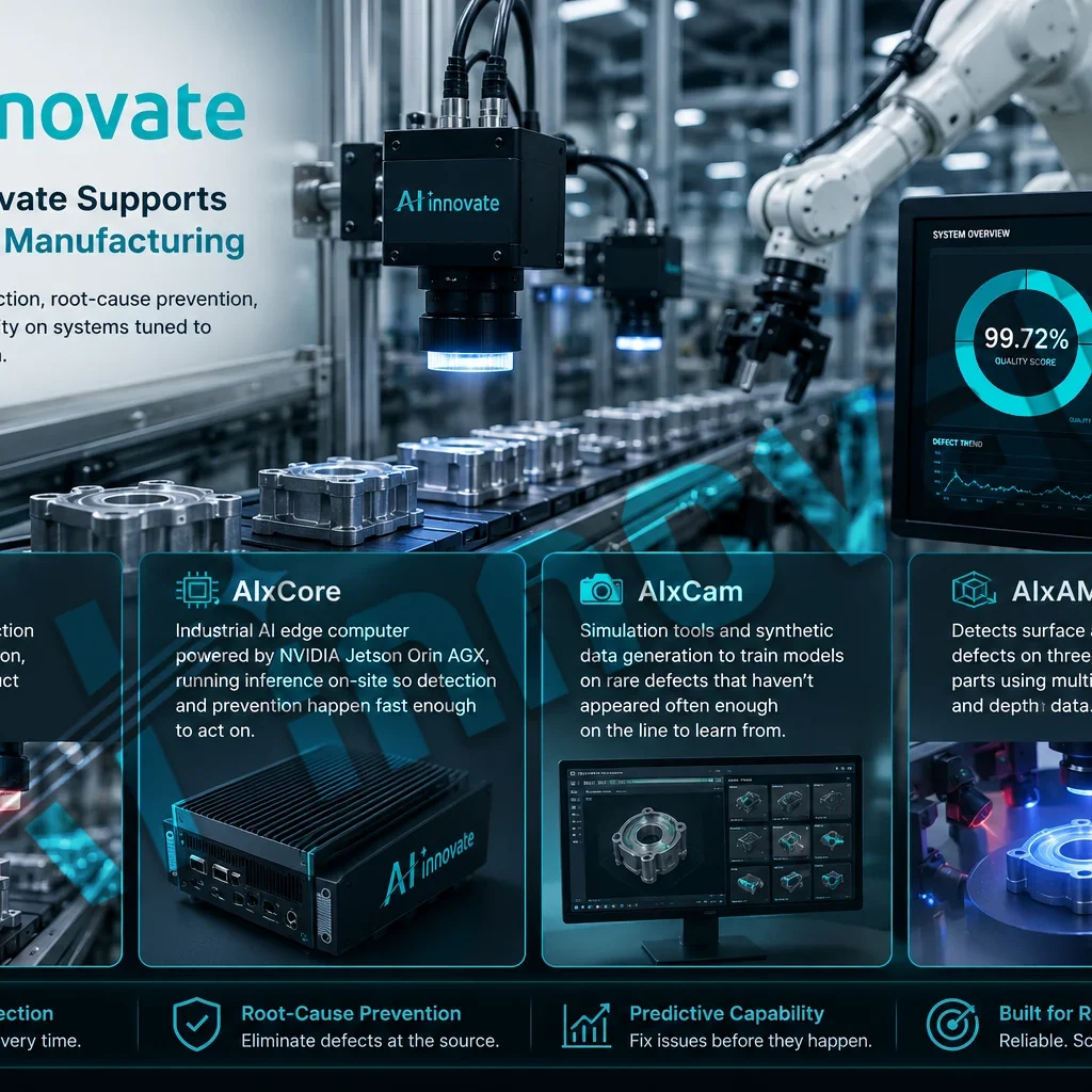 How AI-Innovate Supports Zero-Defect Manufacturing