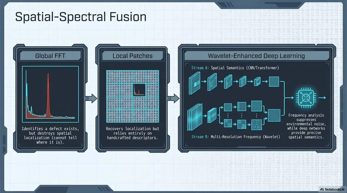 Spatial Spectral fisions