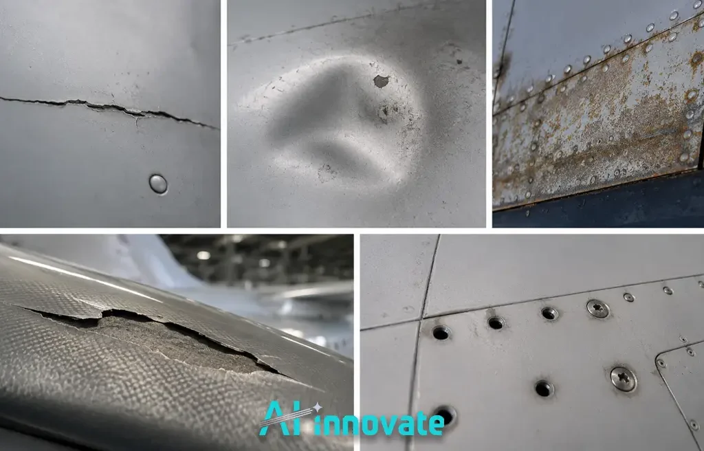 What Defects Can AI Vision Detect on Aircraft Surfaces
