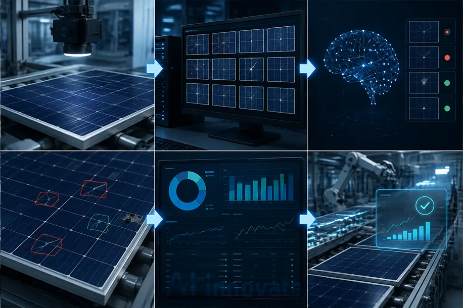 How AI Achieves Accurate Solar Defect Detection