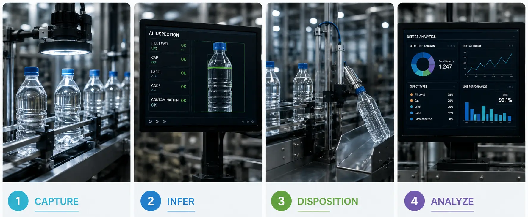 How Bottle Inspection Fits Into the Production Line