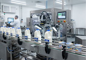 Dairy packaging inspection line