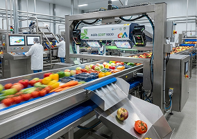 Fruit and vegetable inspection line