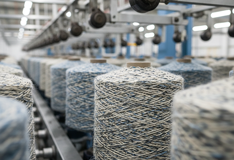 Yarn and thread textile production