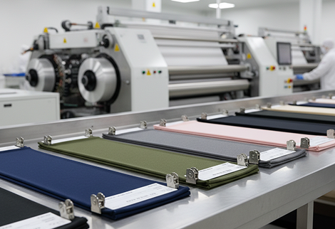 Textile dyeing and finishing inspection
